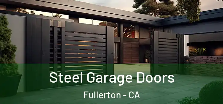 Steel Garage Doors Fullerton - CA